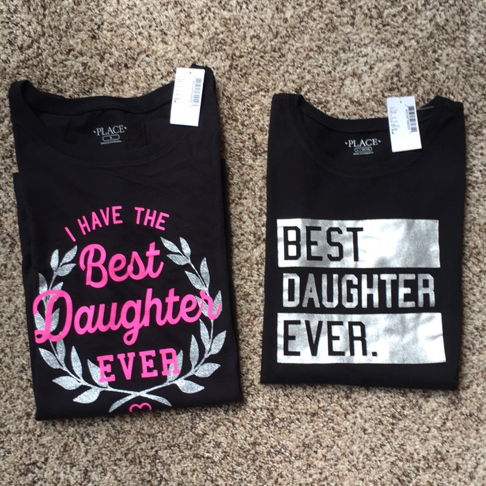 NWT - Children’s Place - Mom and Daughter shirts